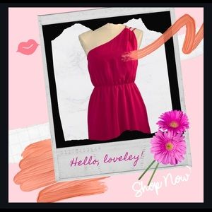 ❌SOLD❌ Tinley one shoulder dress size M